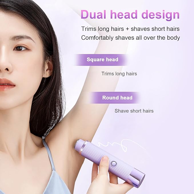 GlowShave – 2-in-1  Body Shaver [Free Shipping All Over KSA Limited Time Only]