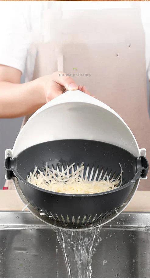 Wet Basket Vegetable Cutter & Strainer